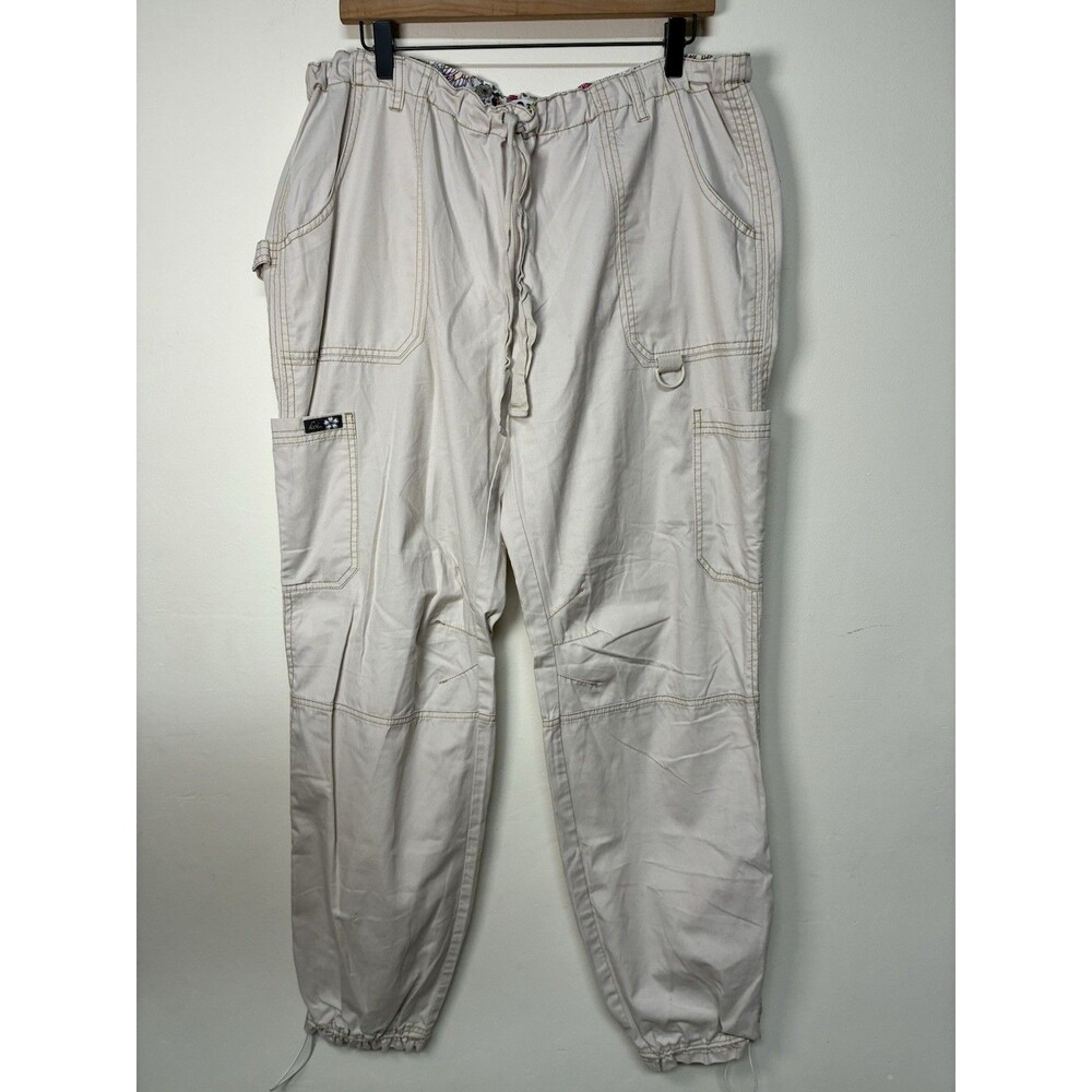 Koi Stretch Scrub Pants Women’s XL Tall MP Camel Lindsey Nursing Medical